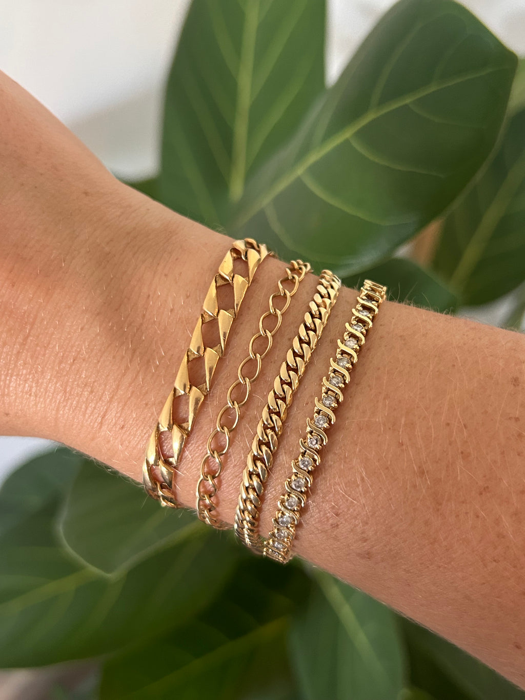 Square Curb Bracelet