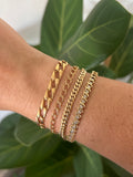 Square Curb Bracelet