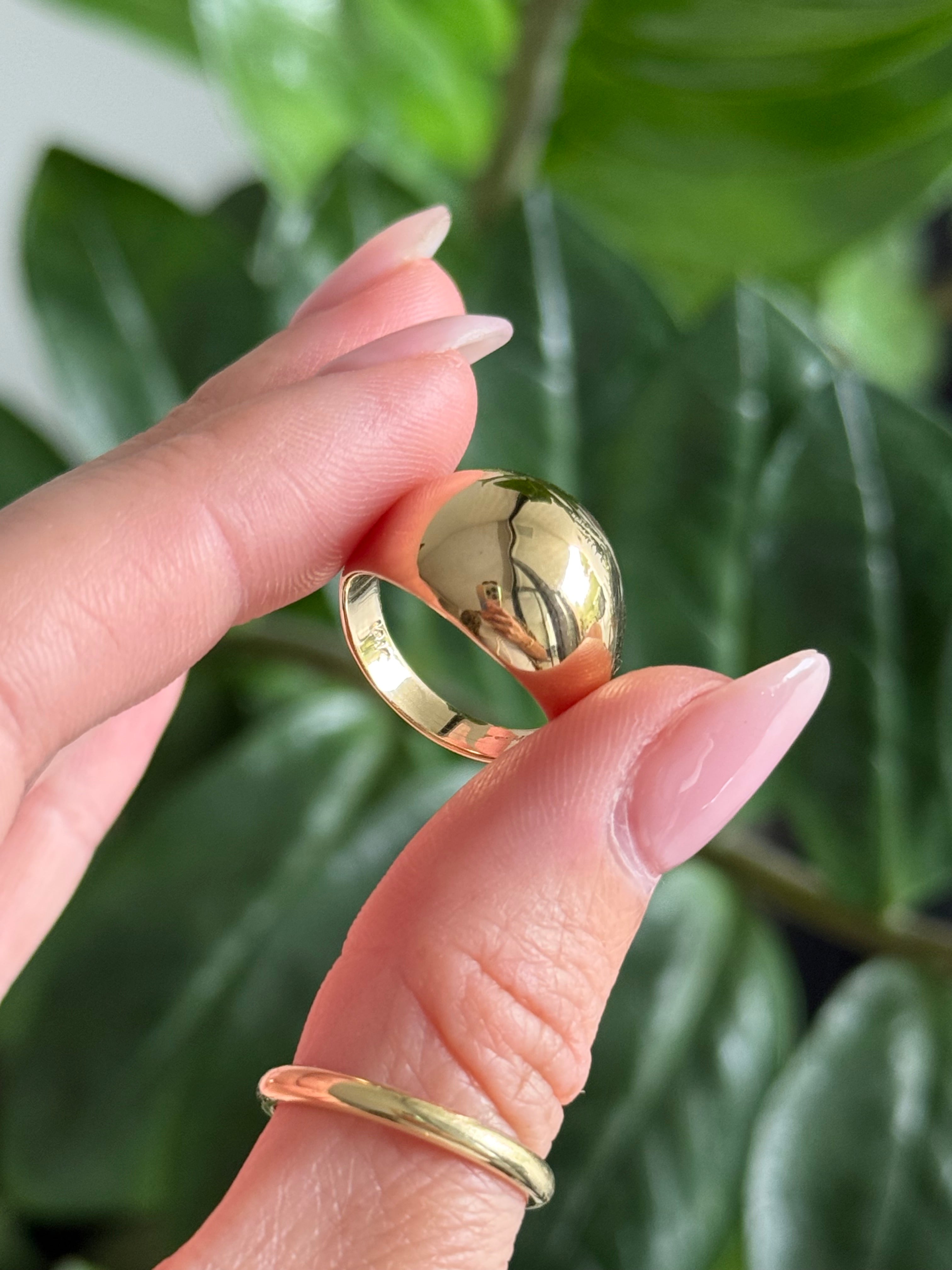 Smooth Dome Ring