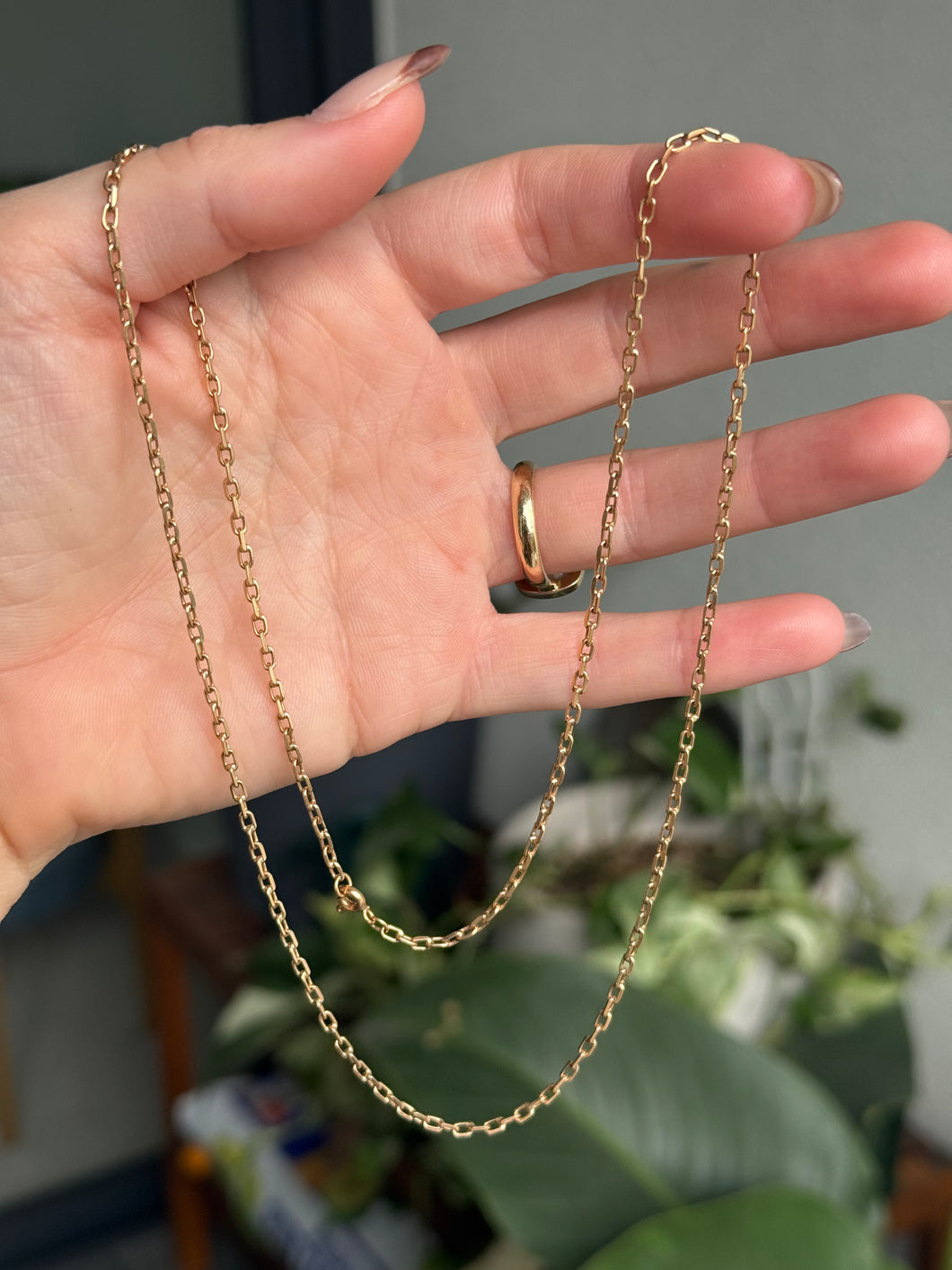 Solid Long Biker Chain