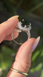 Teardrop Diamond Cocktail Ring