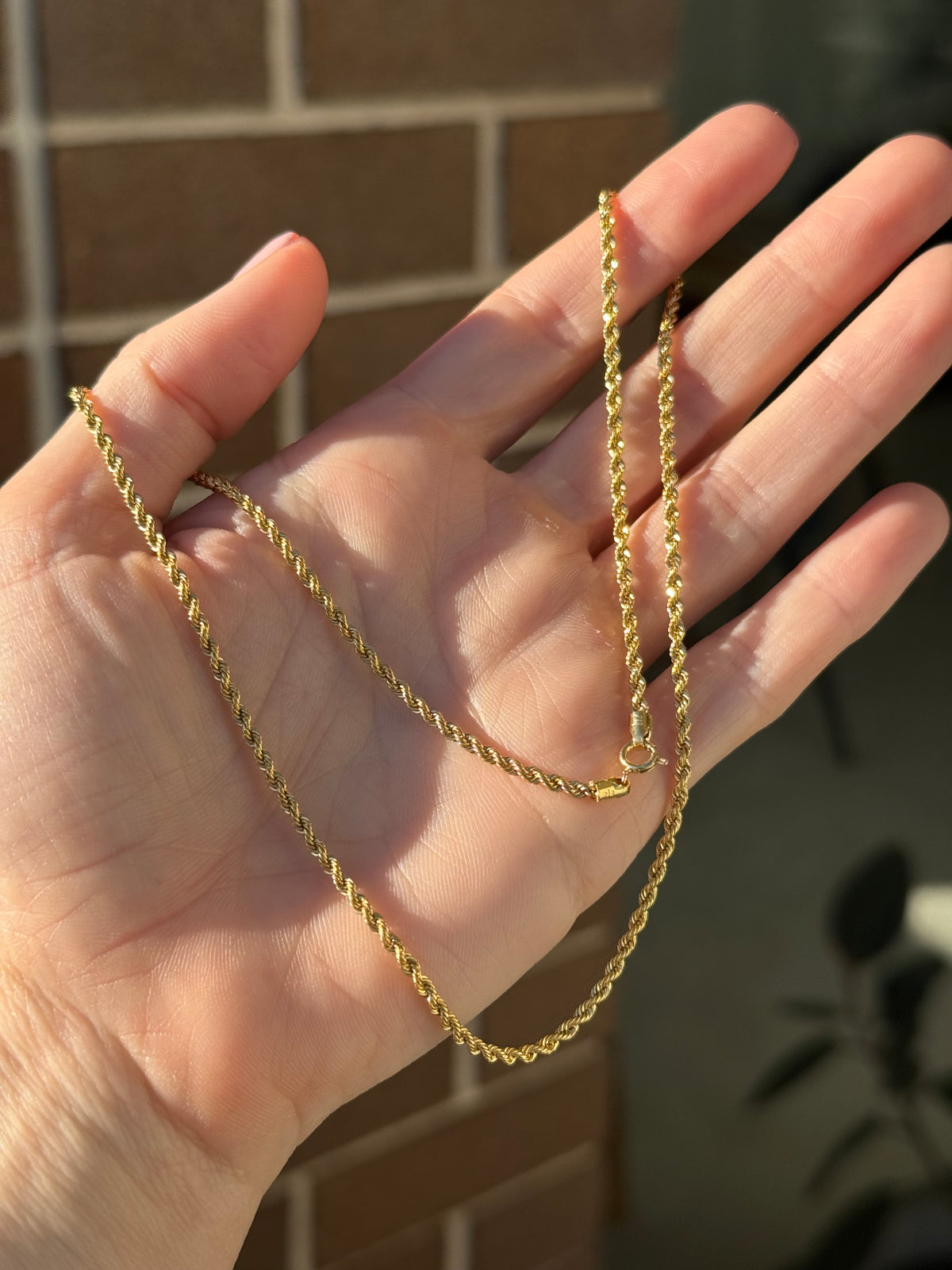 14k Classic Rope Chain