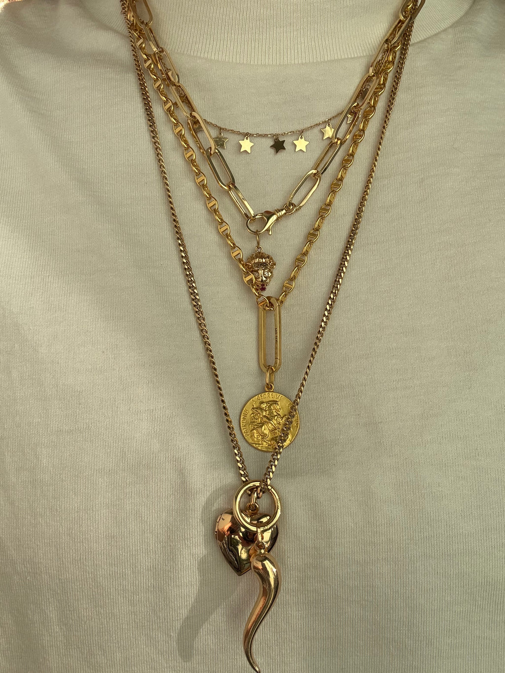 French Augis St George Dragon Coin