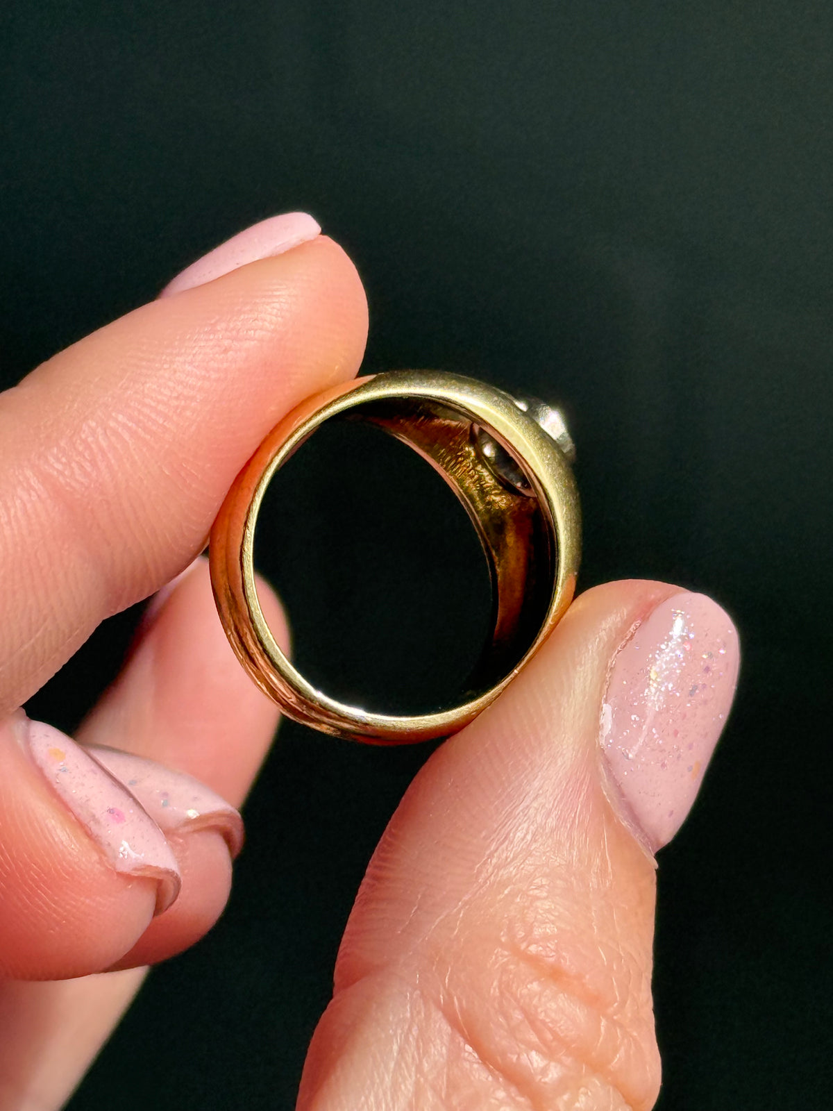 Diamond Bombe Ring