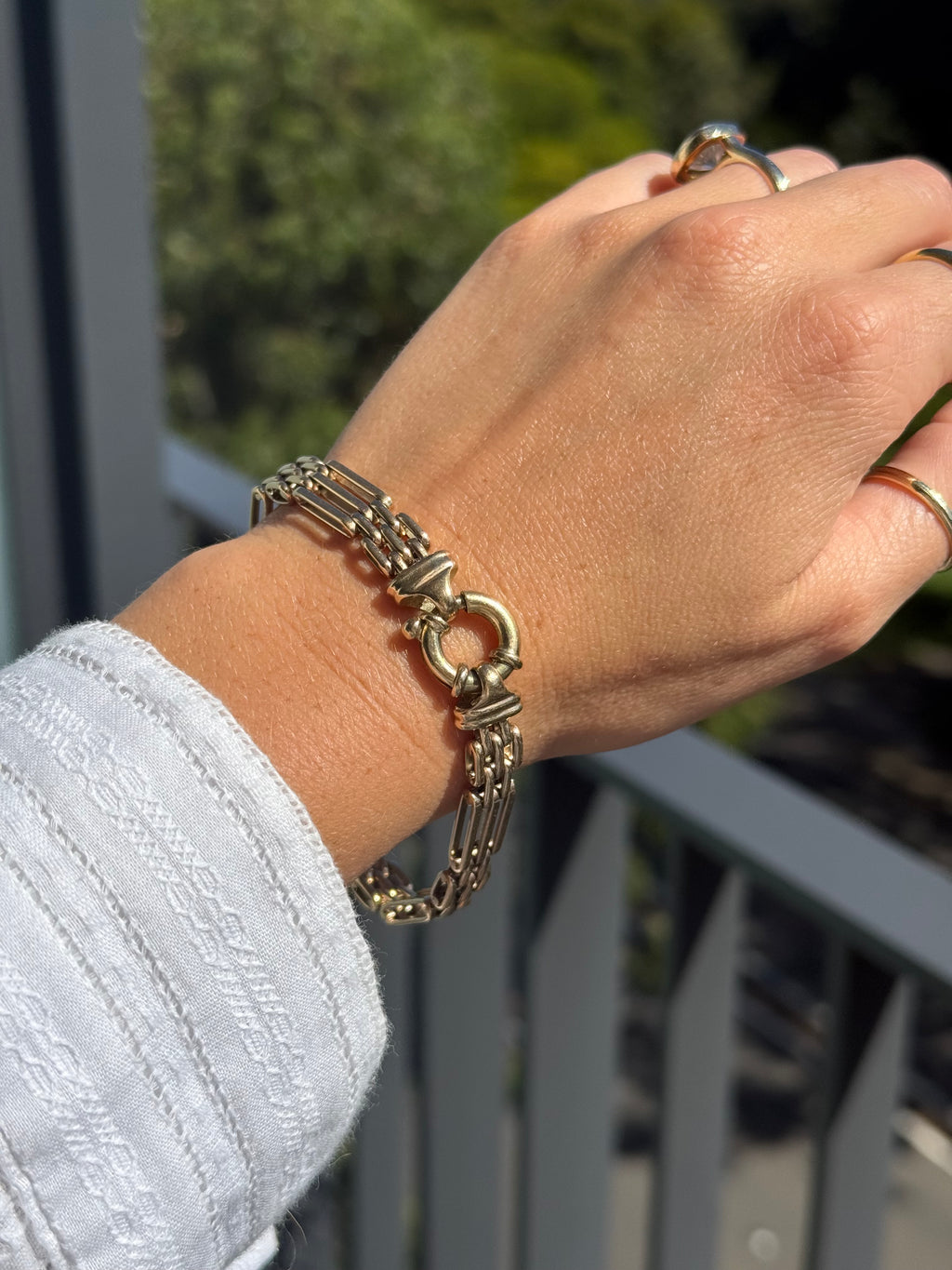 Gate Bolt Bracelet