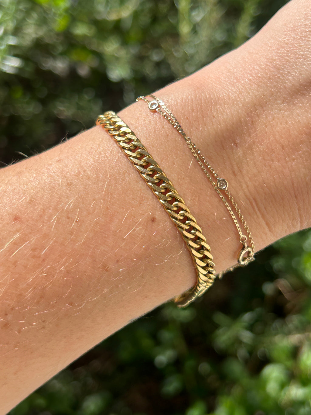 Woven Curb Bracelet