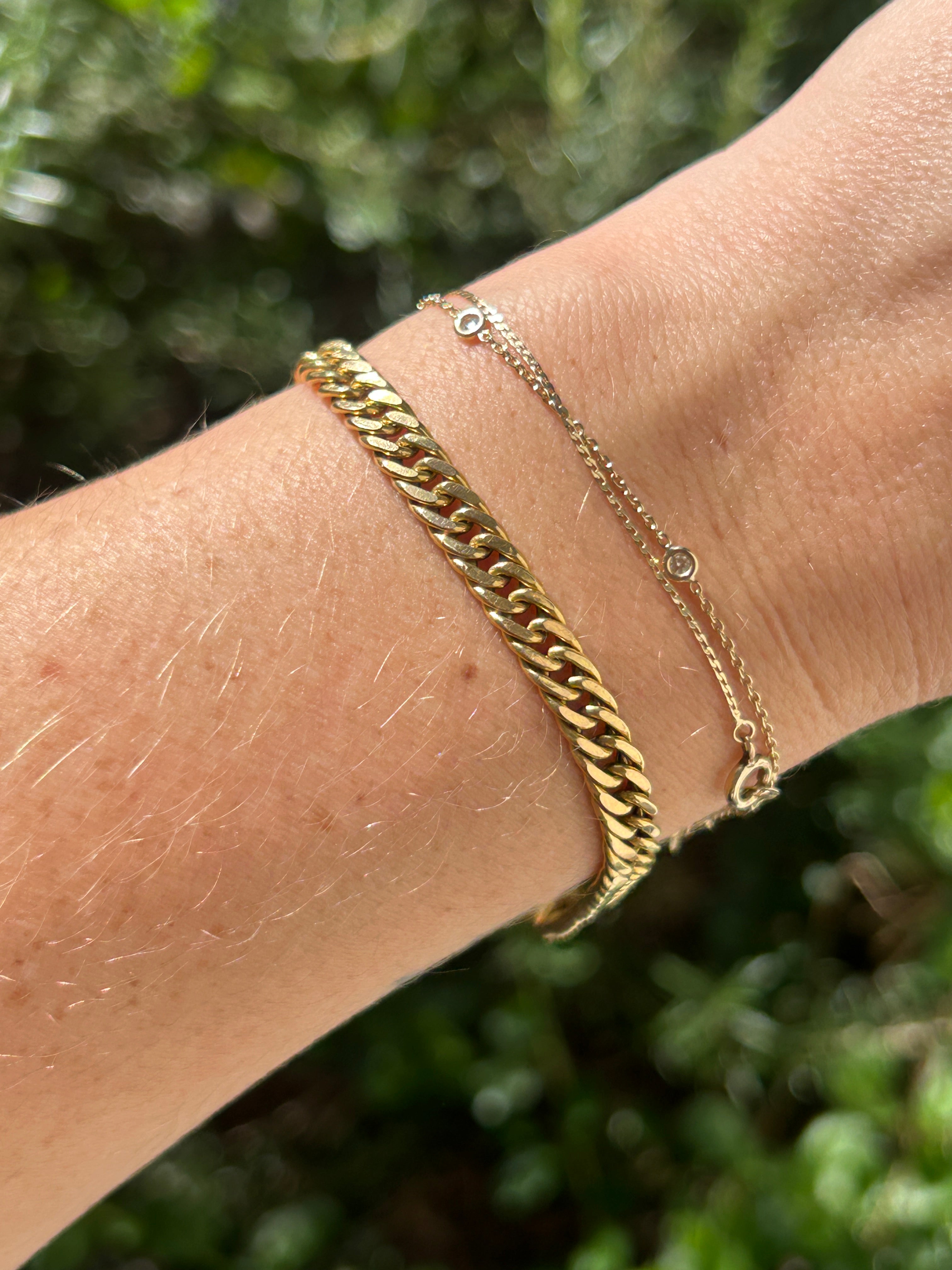 Woven Curb Bracelet