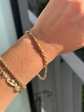 Load image into Gallery viewer, Sparkly Twisted Popcorn Bracelet
