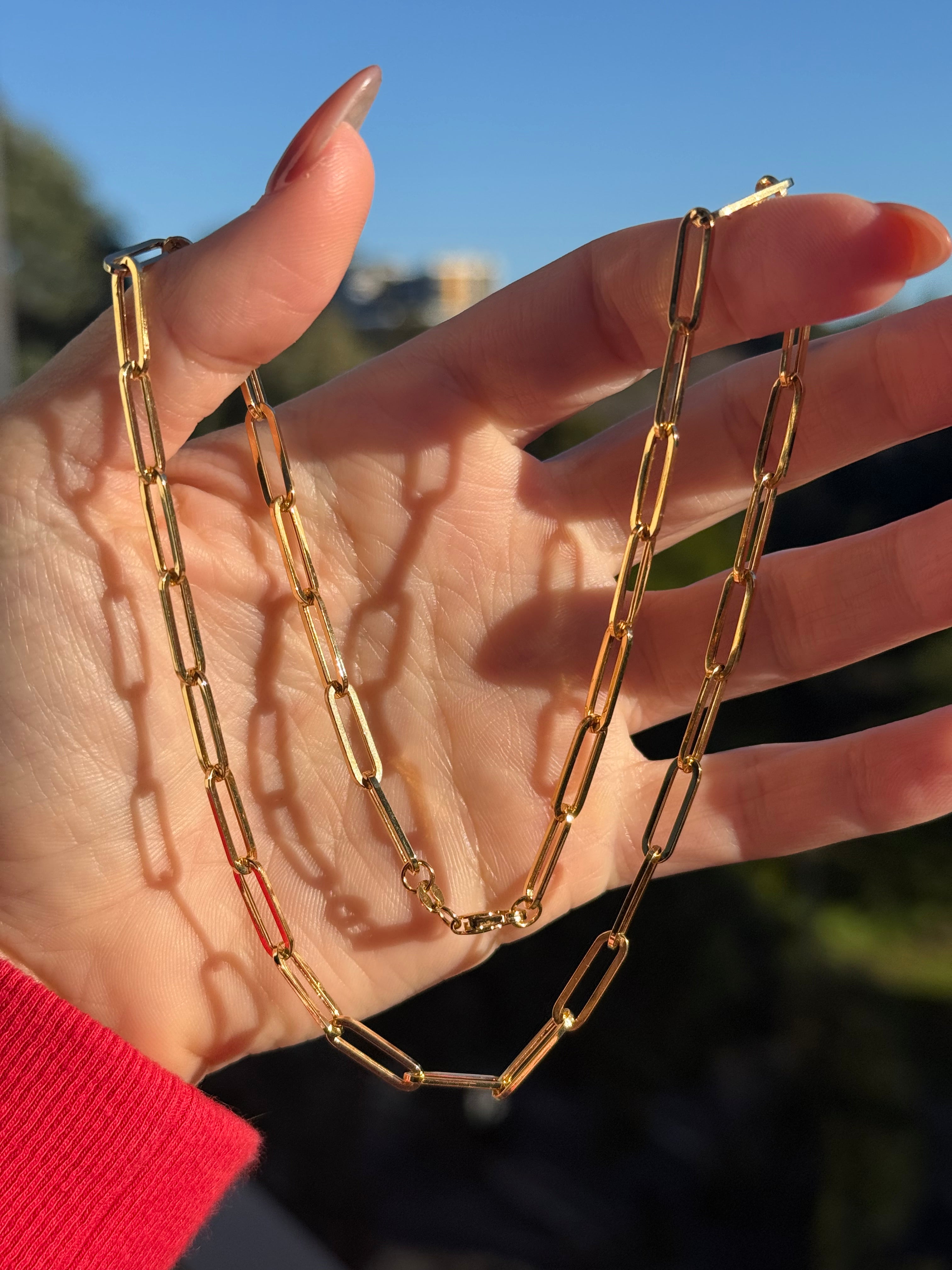 Classic Paperclip Chain
