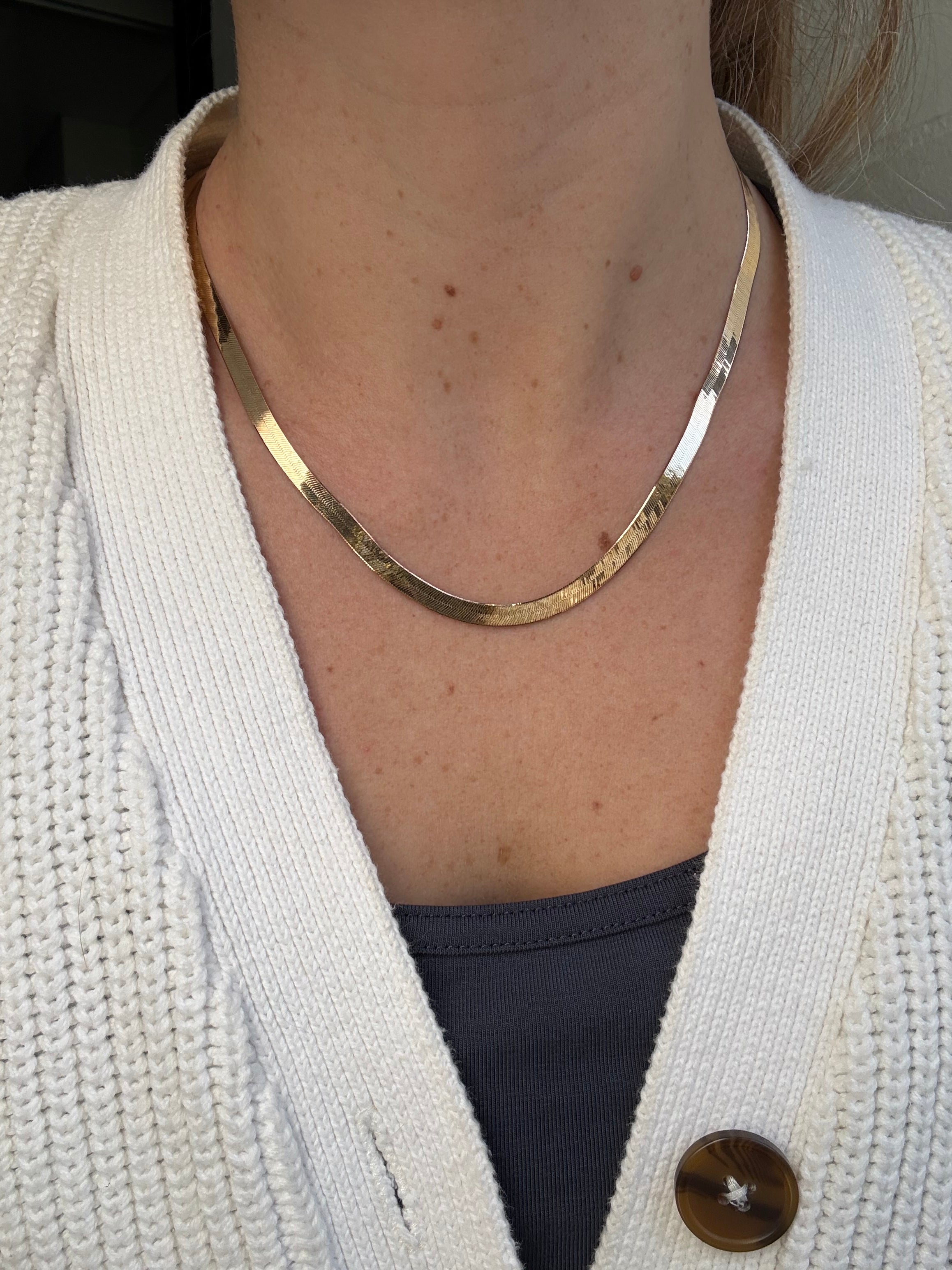 Silky Herringbone Chain