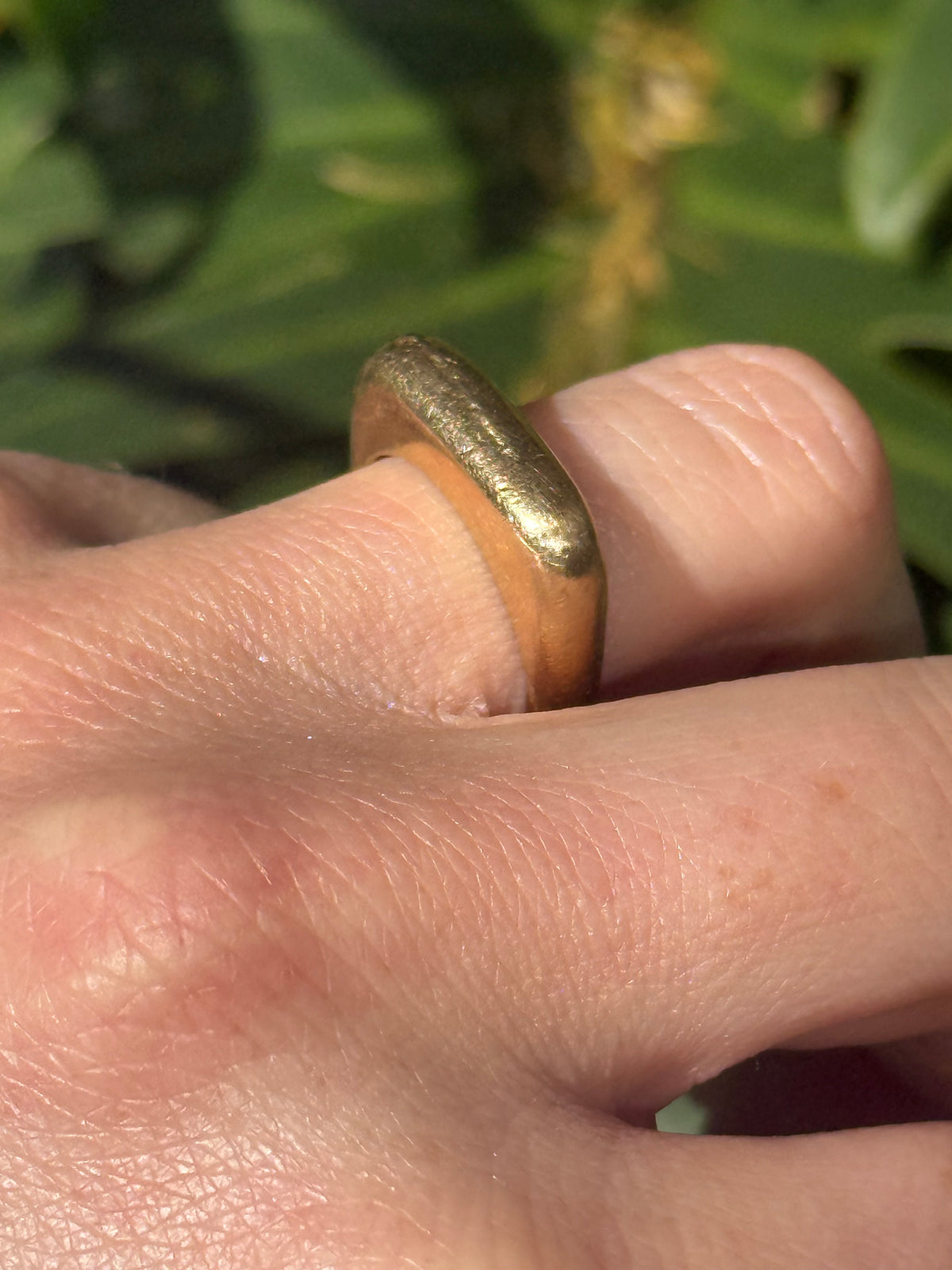 14k Square Band
