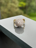 Diamond Burst Disco Ring