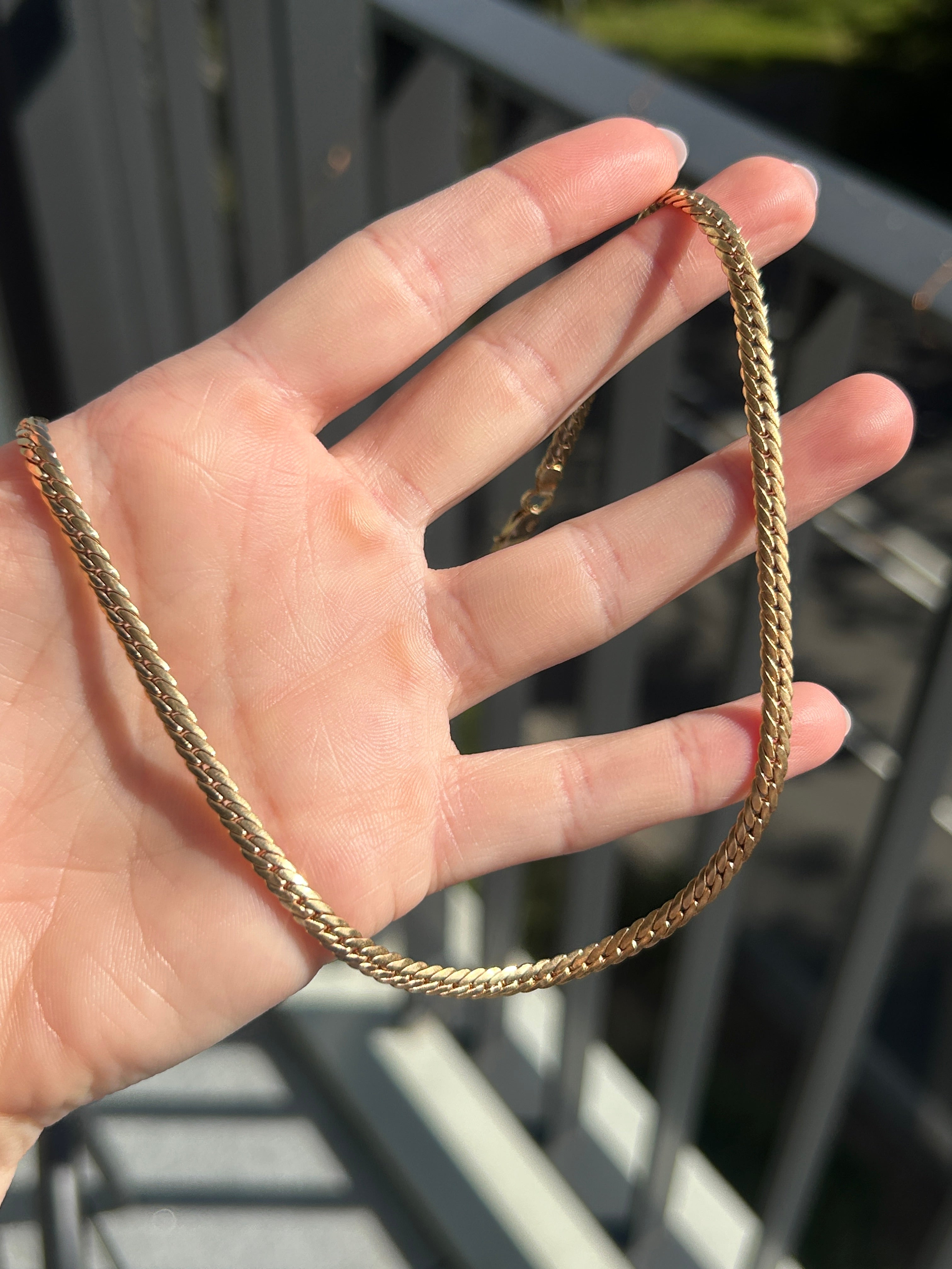 Fishtail Curb Chain