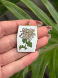 Light Gray Chrysanthemum Pendant