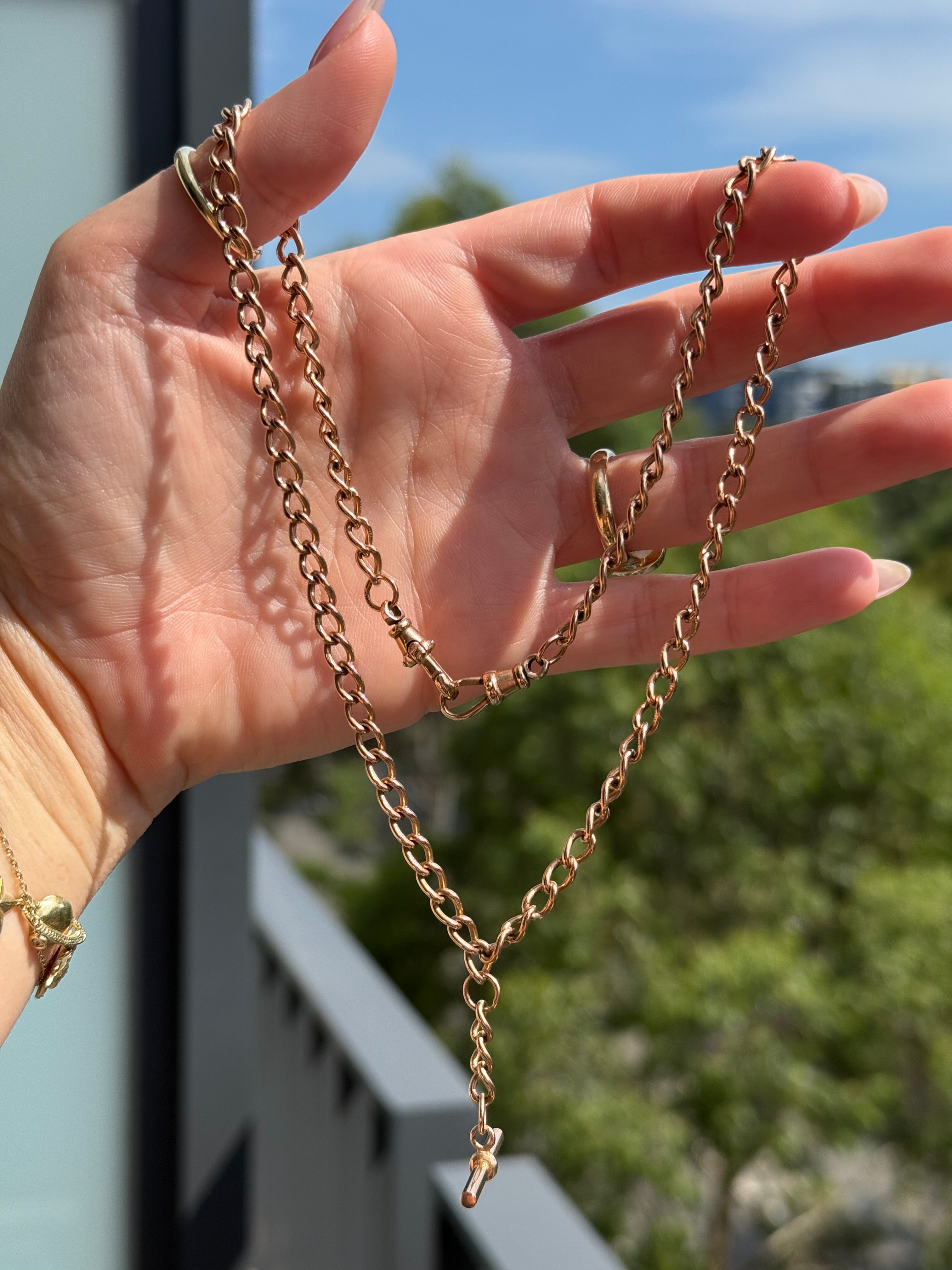 Solid Albert Watch Chain