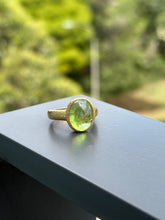 Load image into Gallery viewer, Peridot Cabochon Ring
