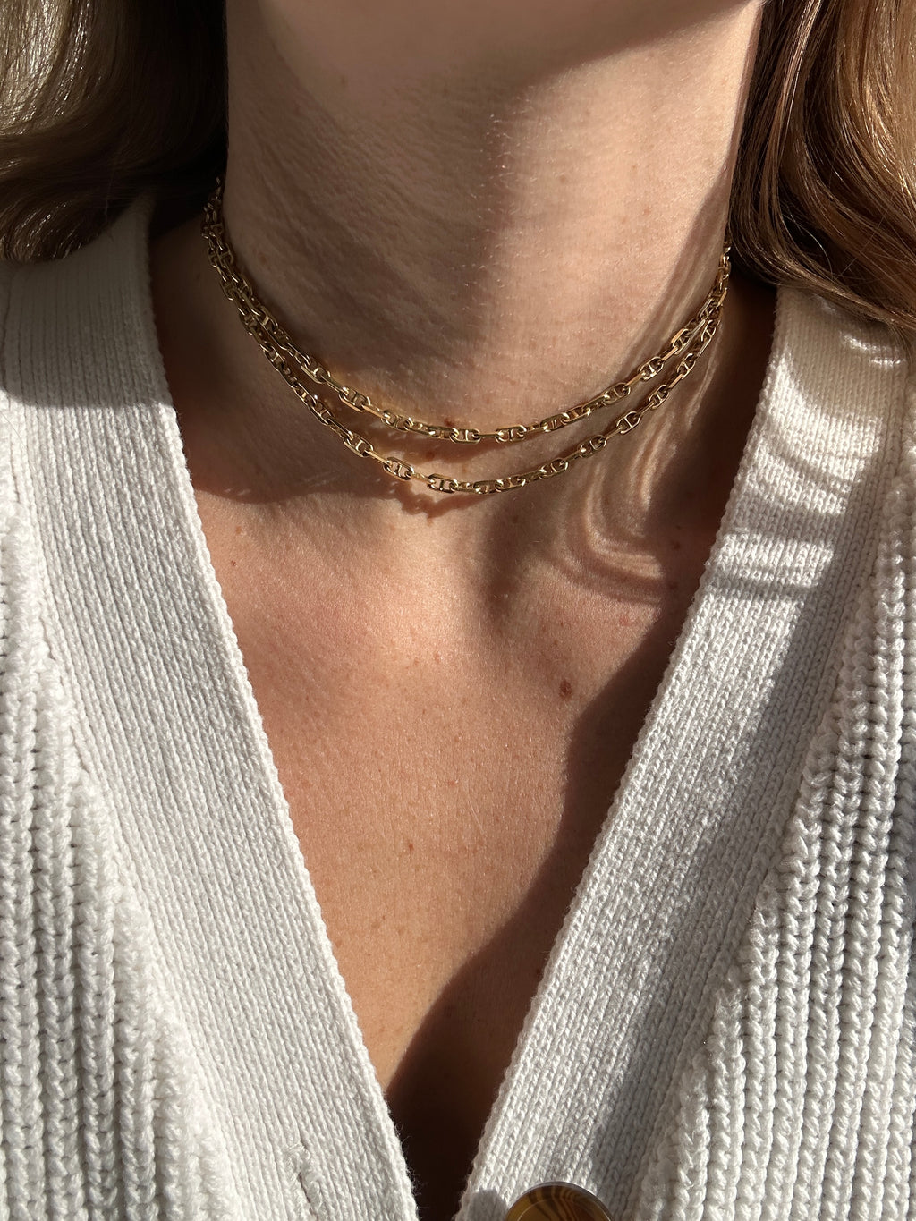 Solid Long Mariner Chain