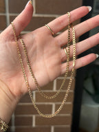 Long Flat Cuban Chain