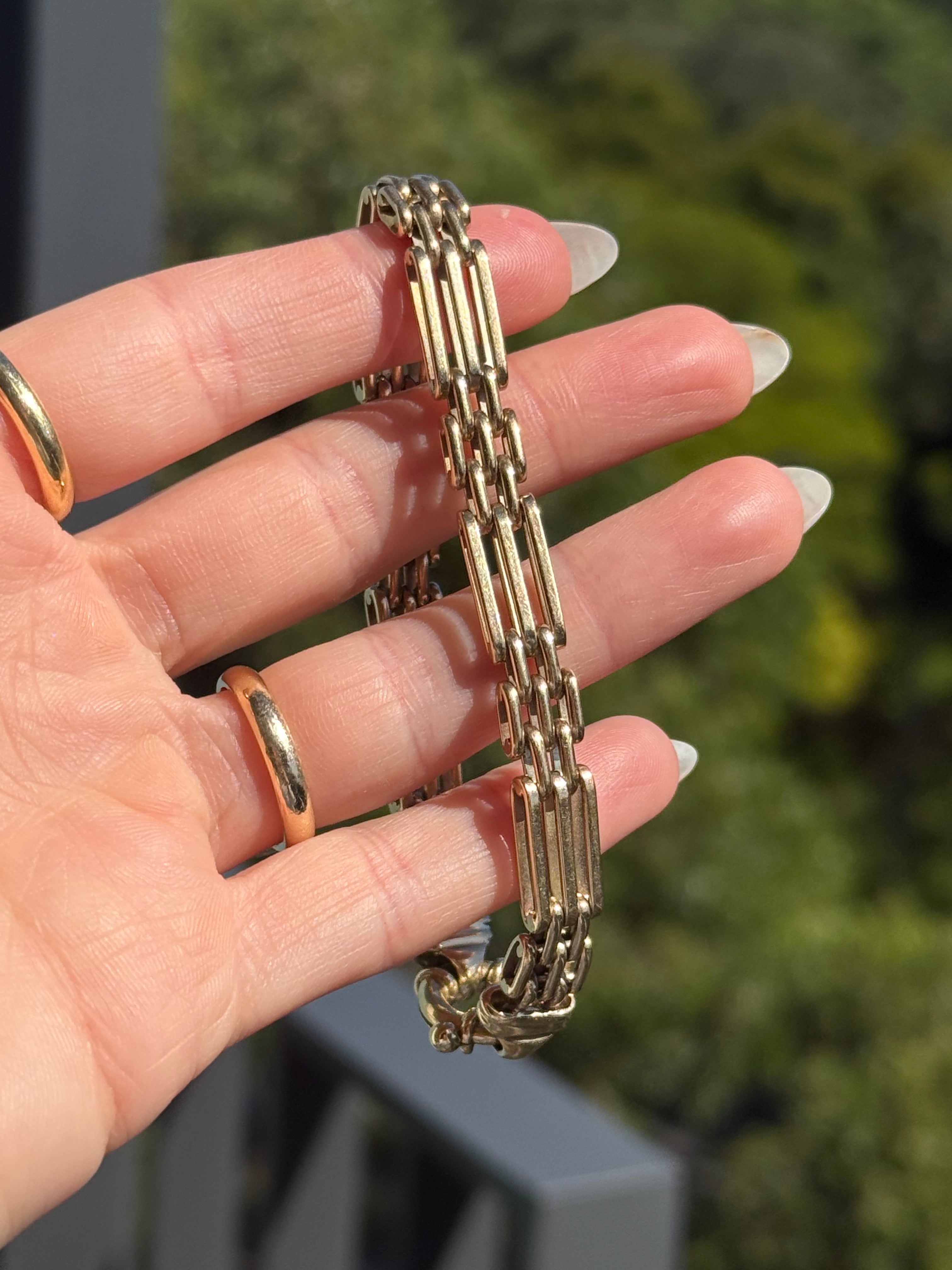 Gate Bolt Bracelet
