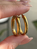 Chubby Oval Hoops