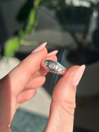 White Gold Gypsy Diamond Ring