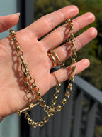 Fancy Rolo Watch Chain