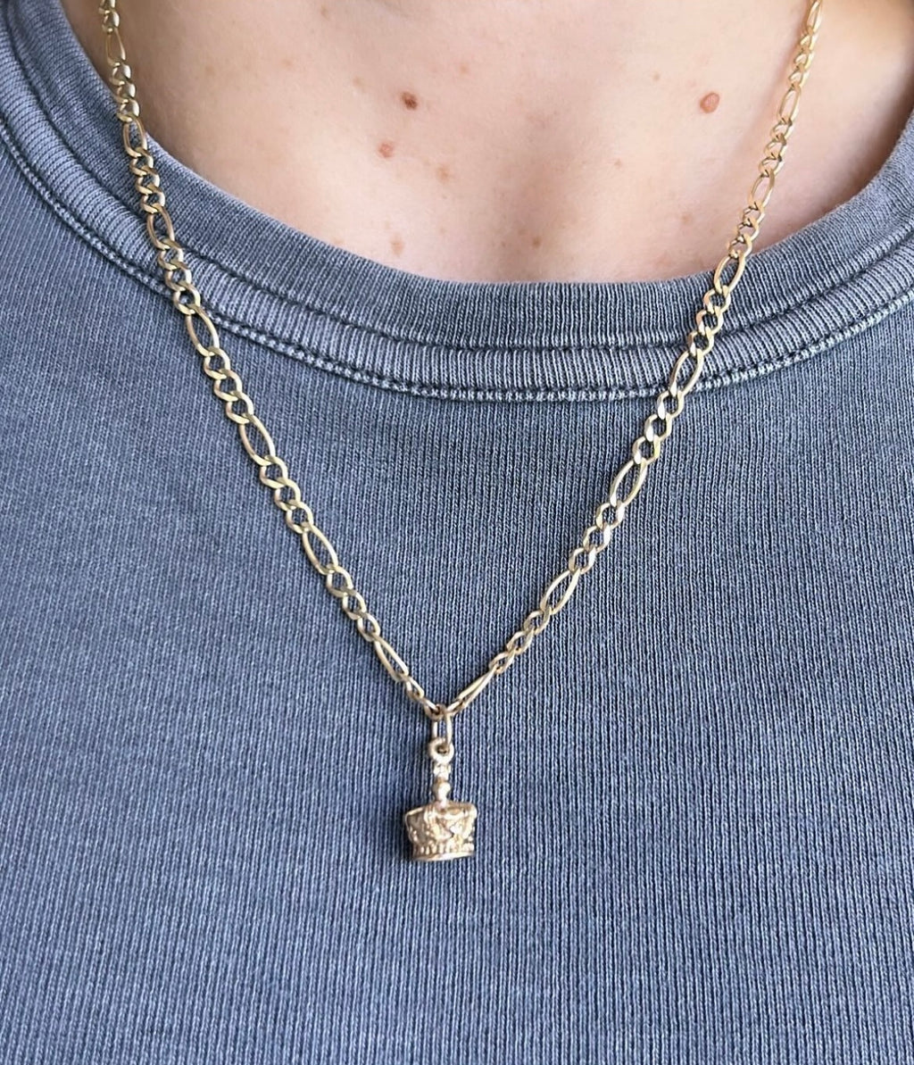 Mini Crown Charm