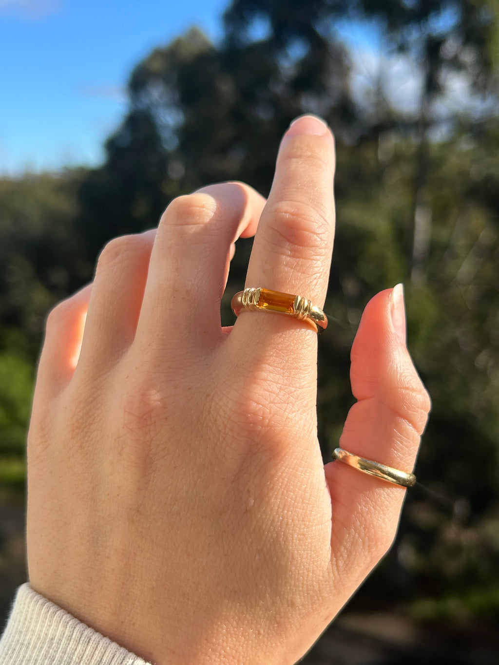 Citrine Ring