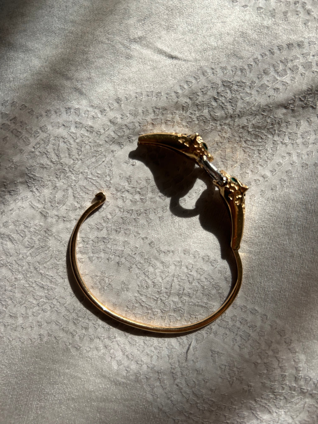 Diamond Cheetah Bangle