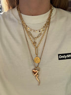 French Augis St George Dragon Coin