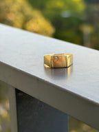 Diamond Starburst Signet