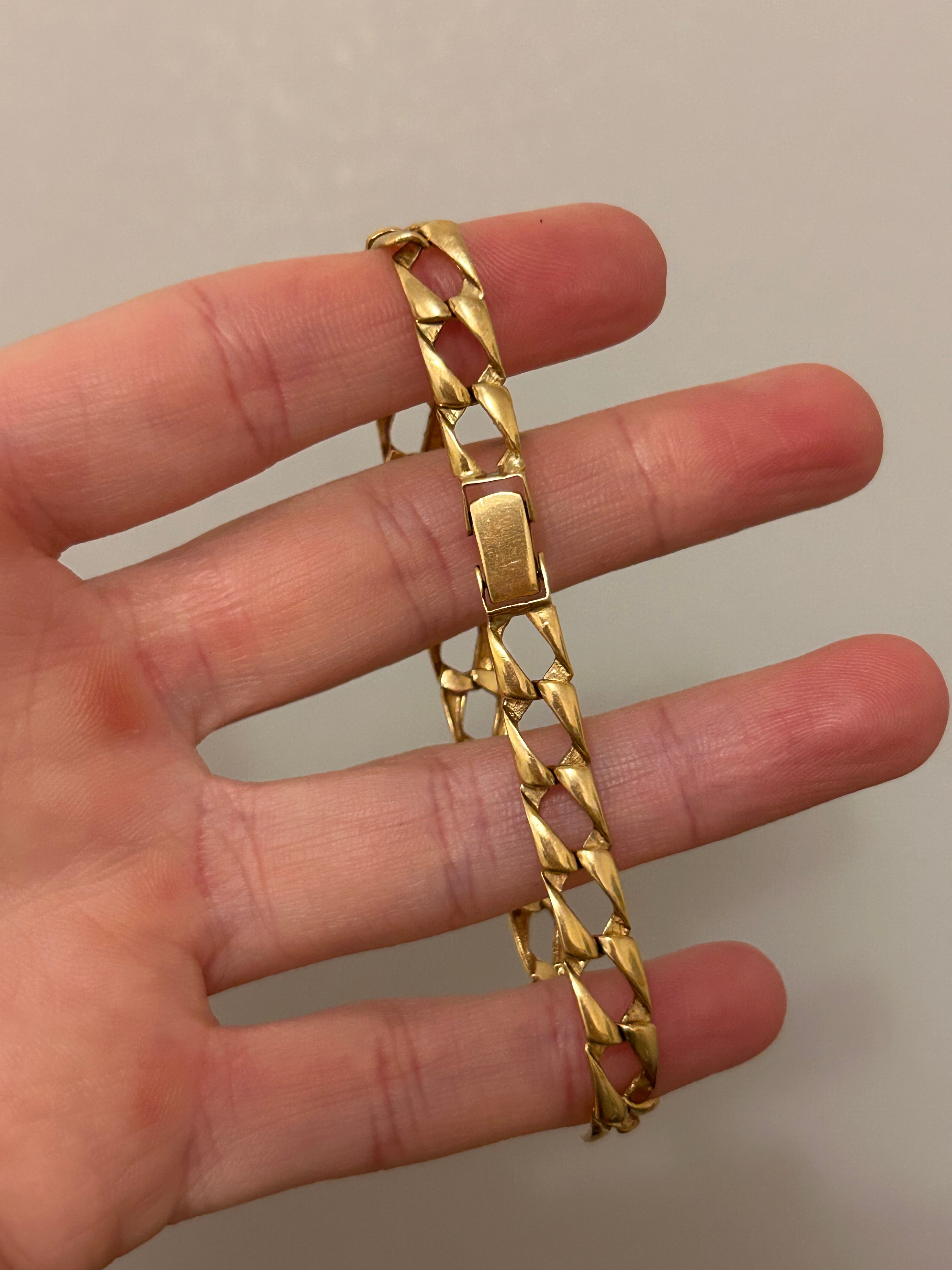 Square Curb Bracelet