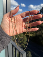 Solid Antique Cowen Curb Chain
