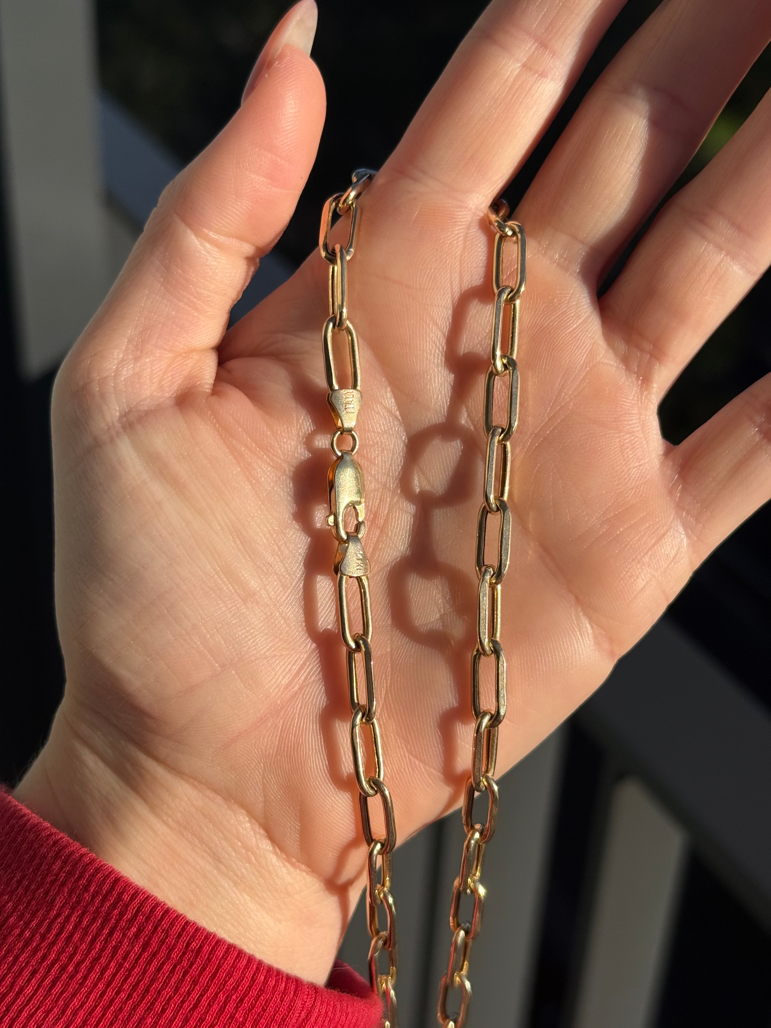 Everyday Biker Paperclip Chain