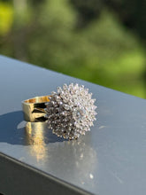 Load image into Gallery viewer, Diamond Burst Disco Ring
