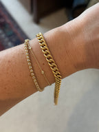 Rounded Curb Bracelet