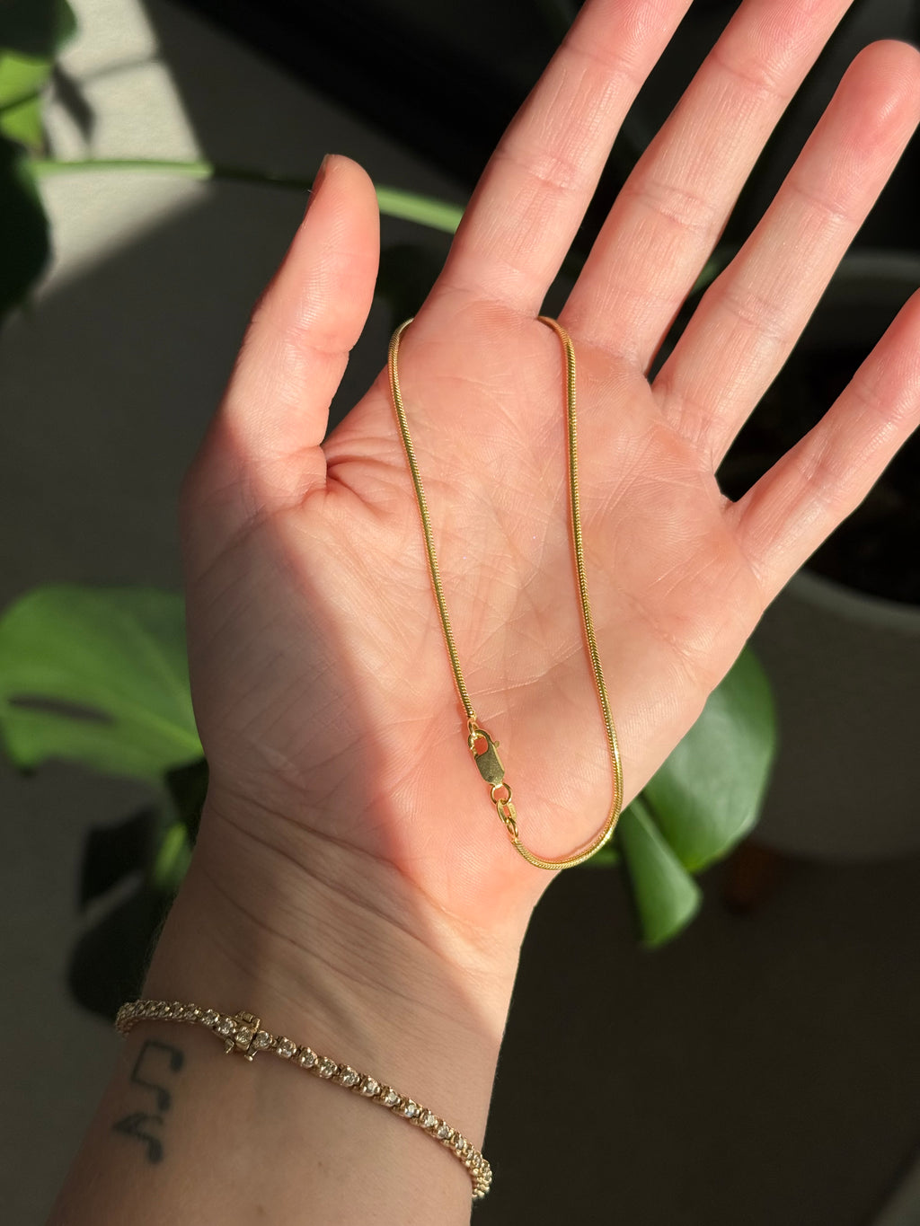 Snake Bracelet or Anklet