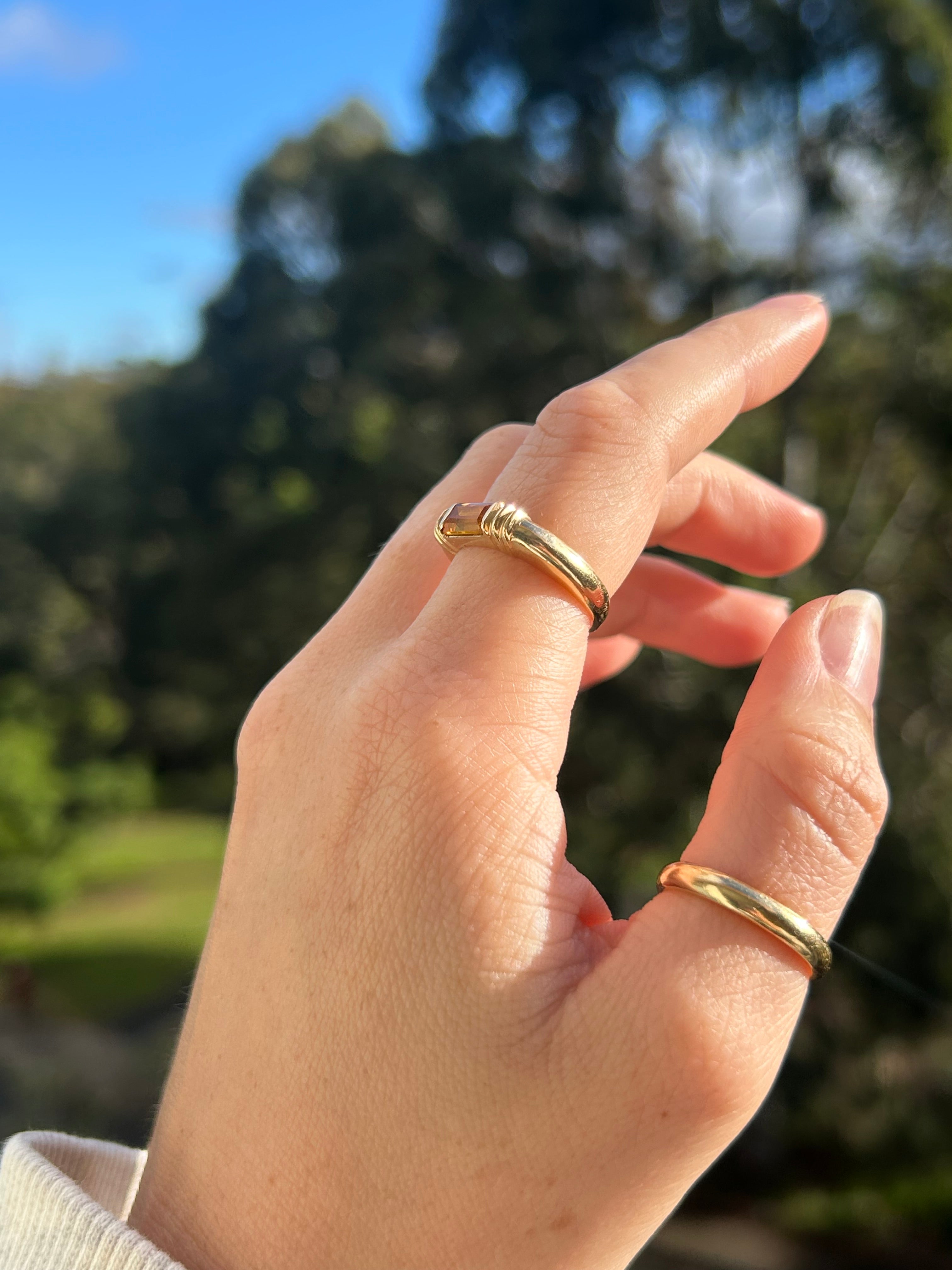 Citrine Ring