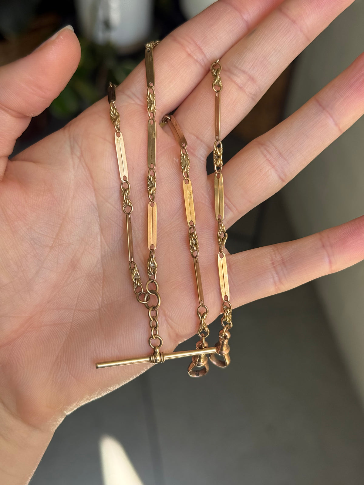 Mini Antique Fancy Love-knot Watch Chain