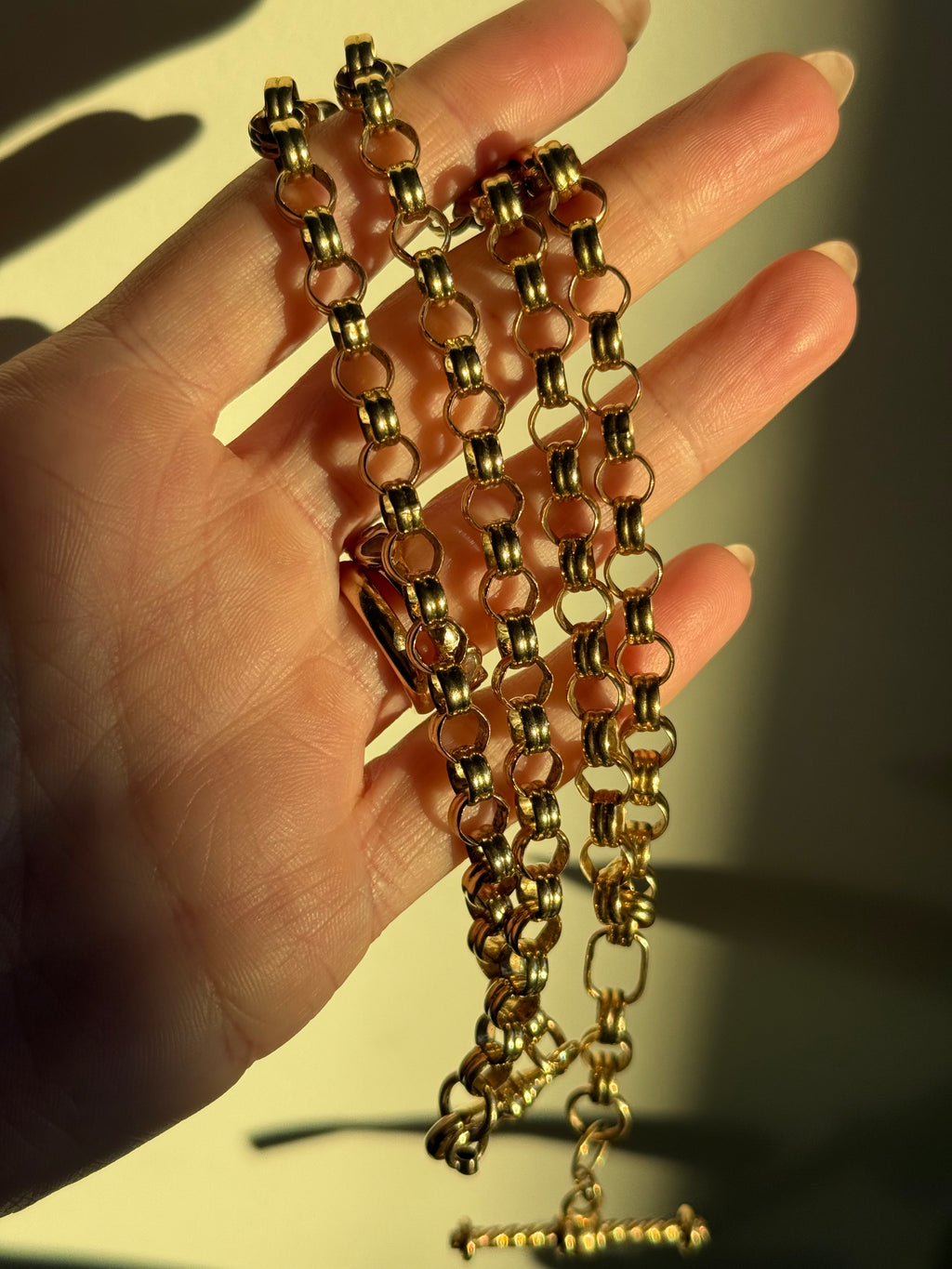 Fancy Rolo Watch Chain