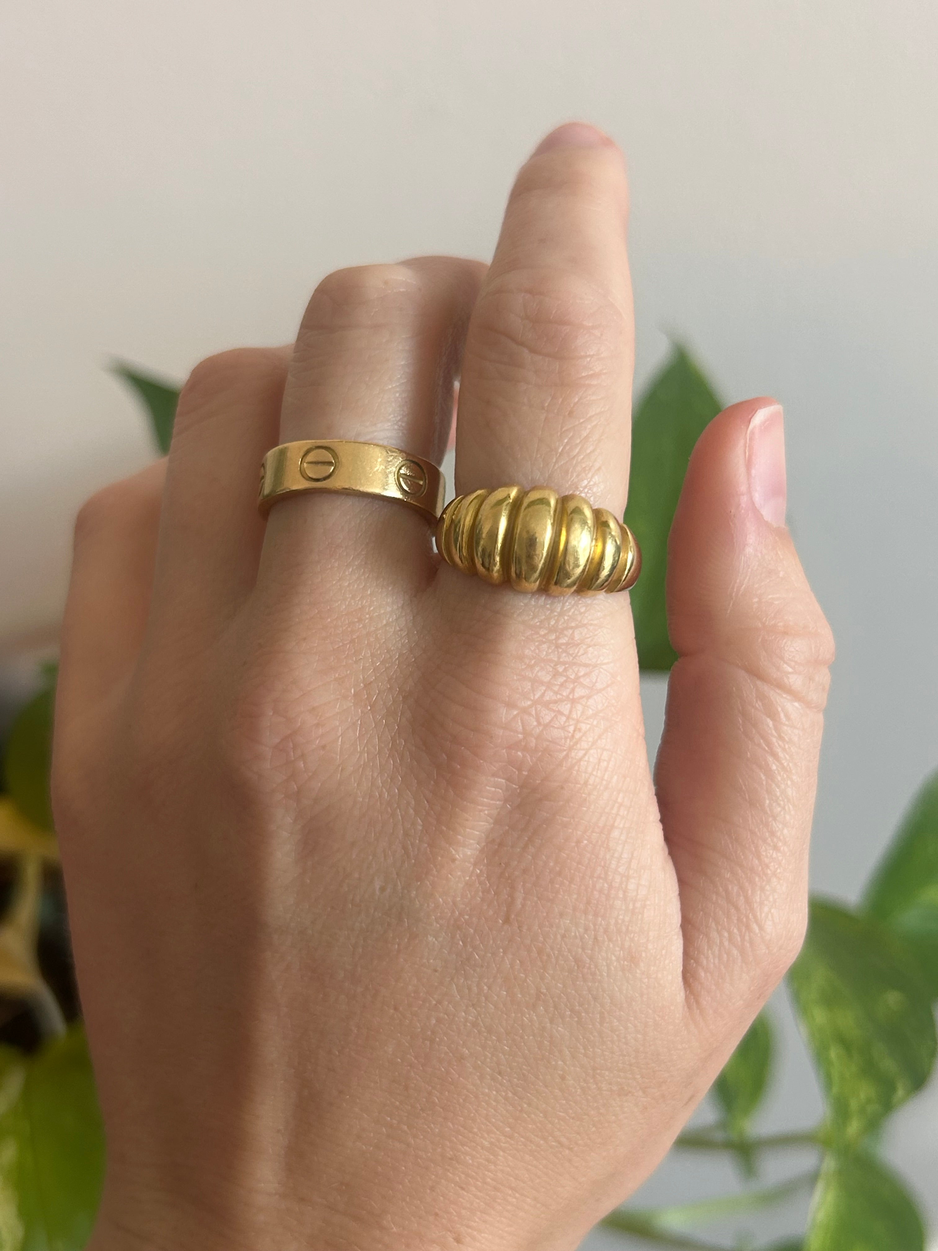 Chubby Croissant Ring