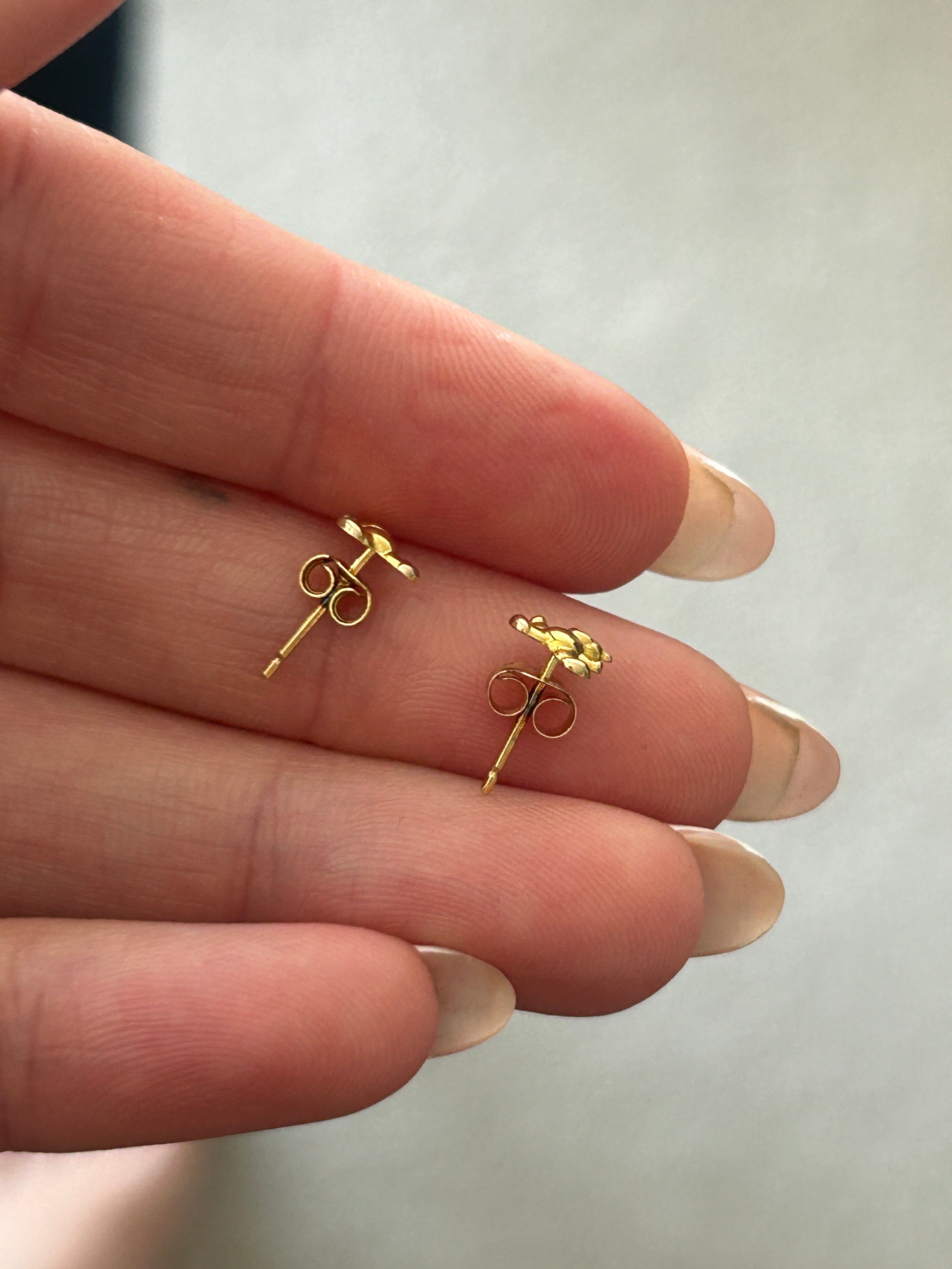 Mini Teddy Bear Studs