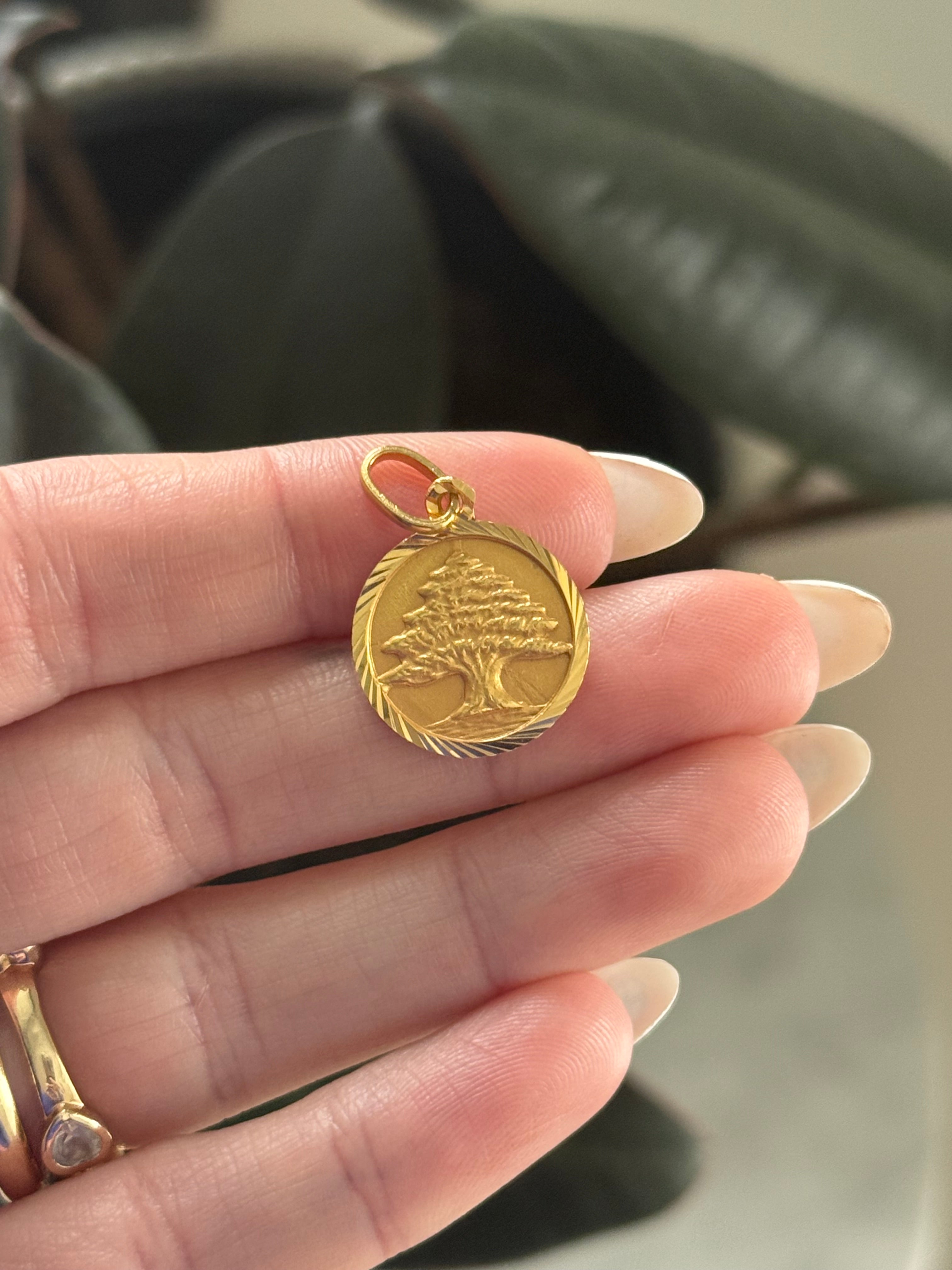 Cedar Tree Charm