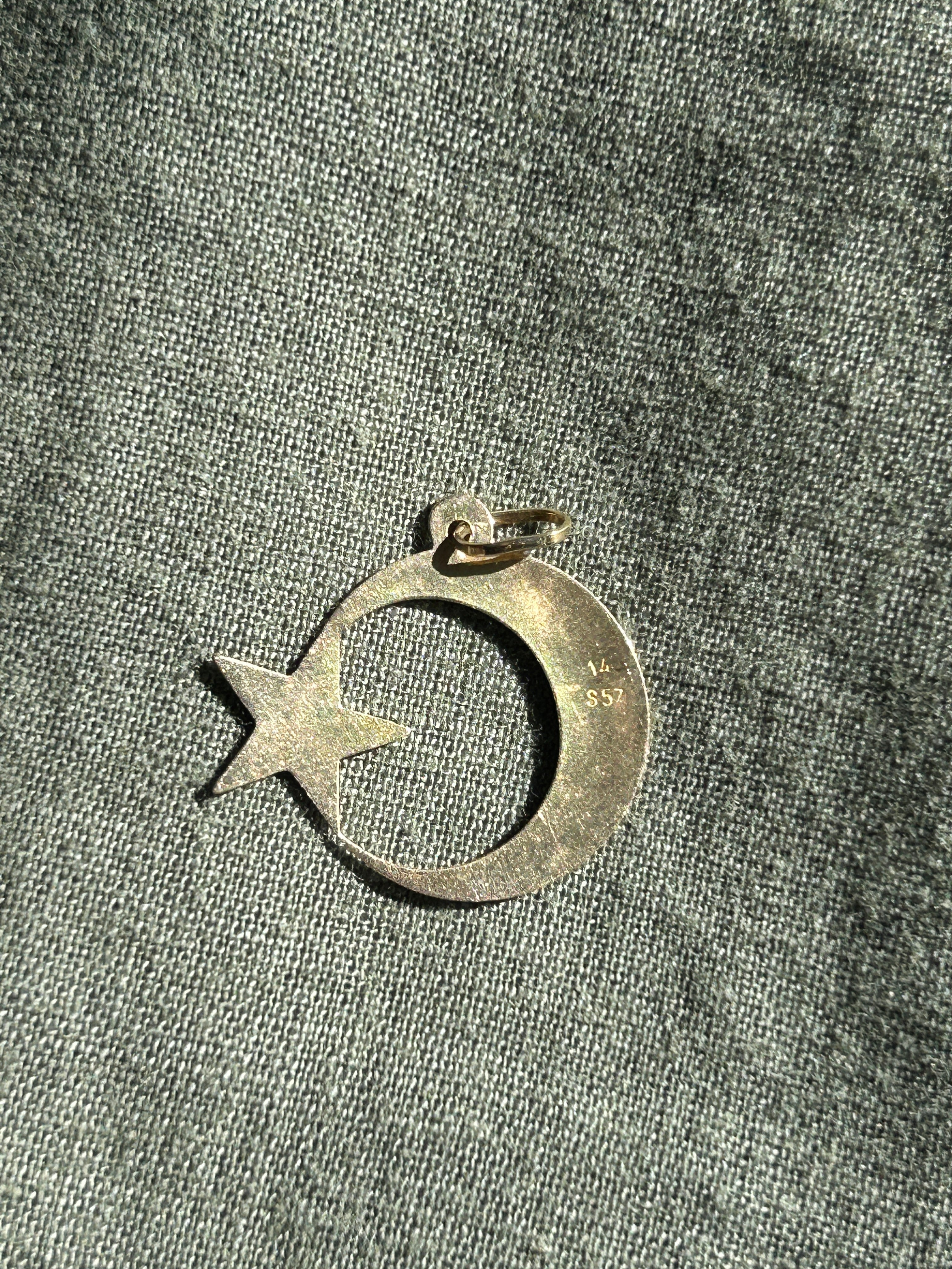 Star Moon Charm