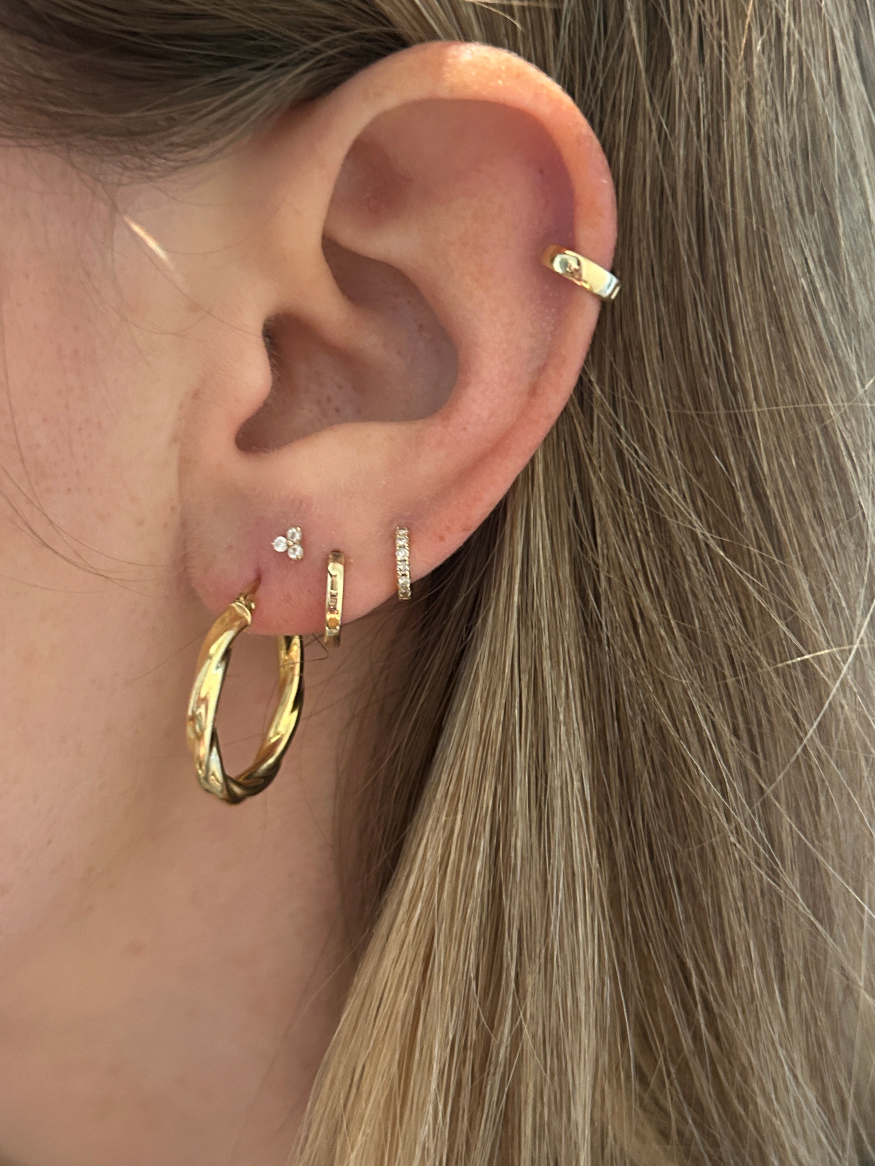 Everyday Twisted Hoops