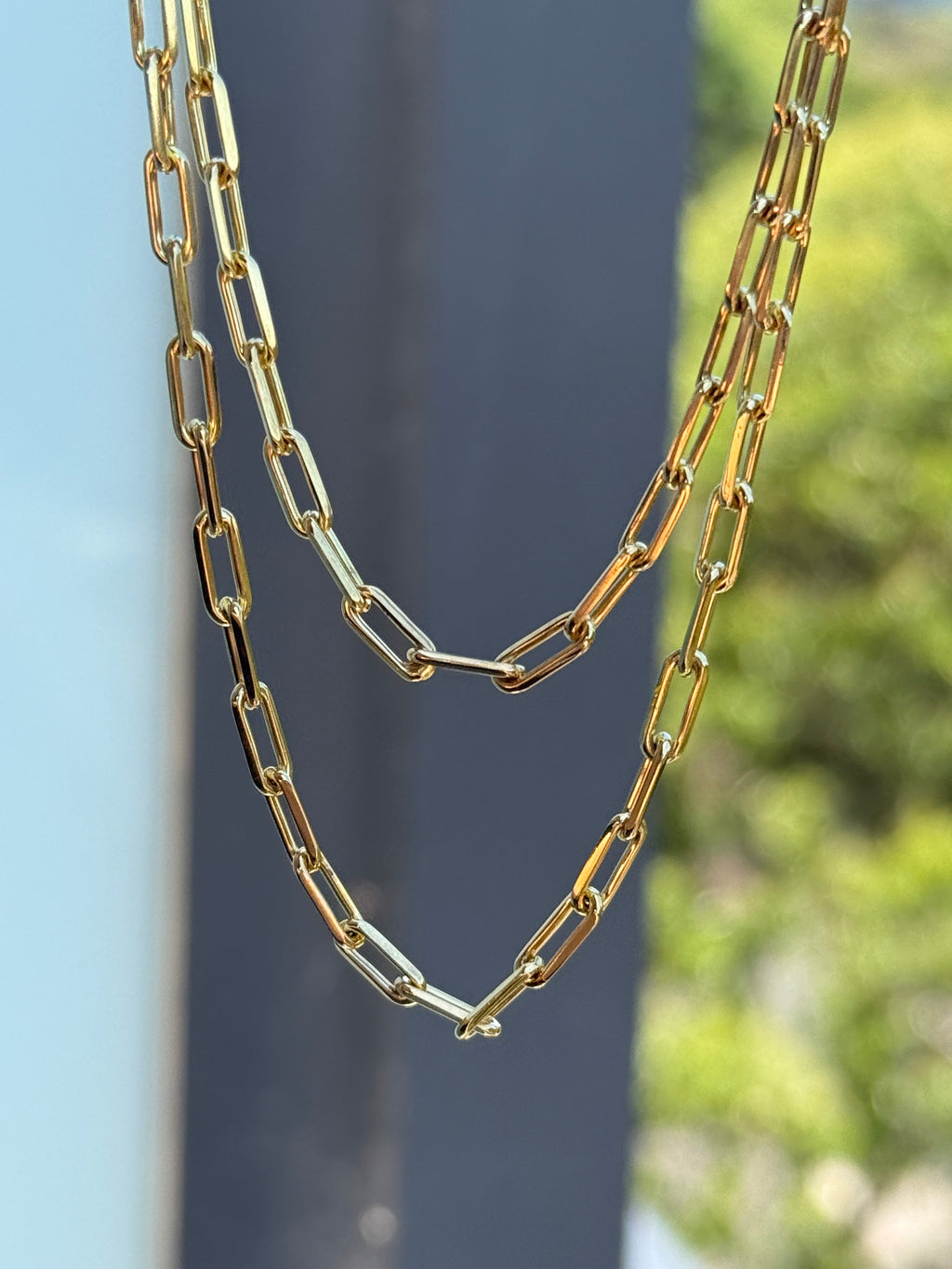 Solid New Paperclip Chain