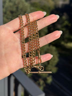 Antique Albert Curb Watch Chain