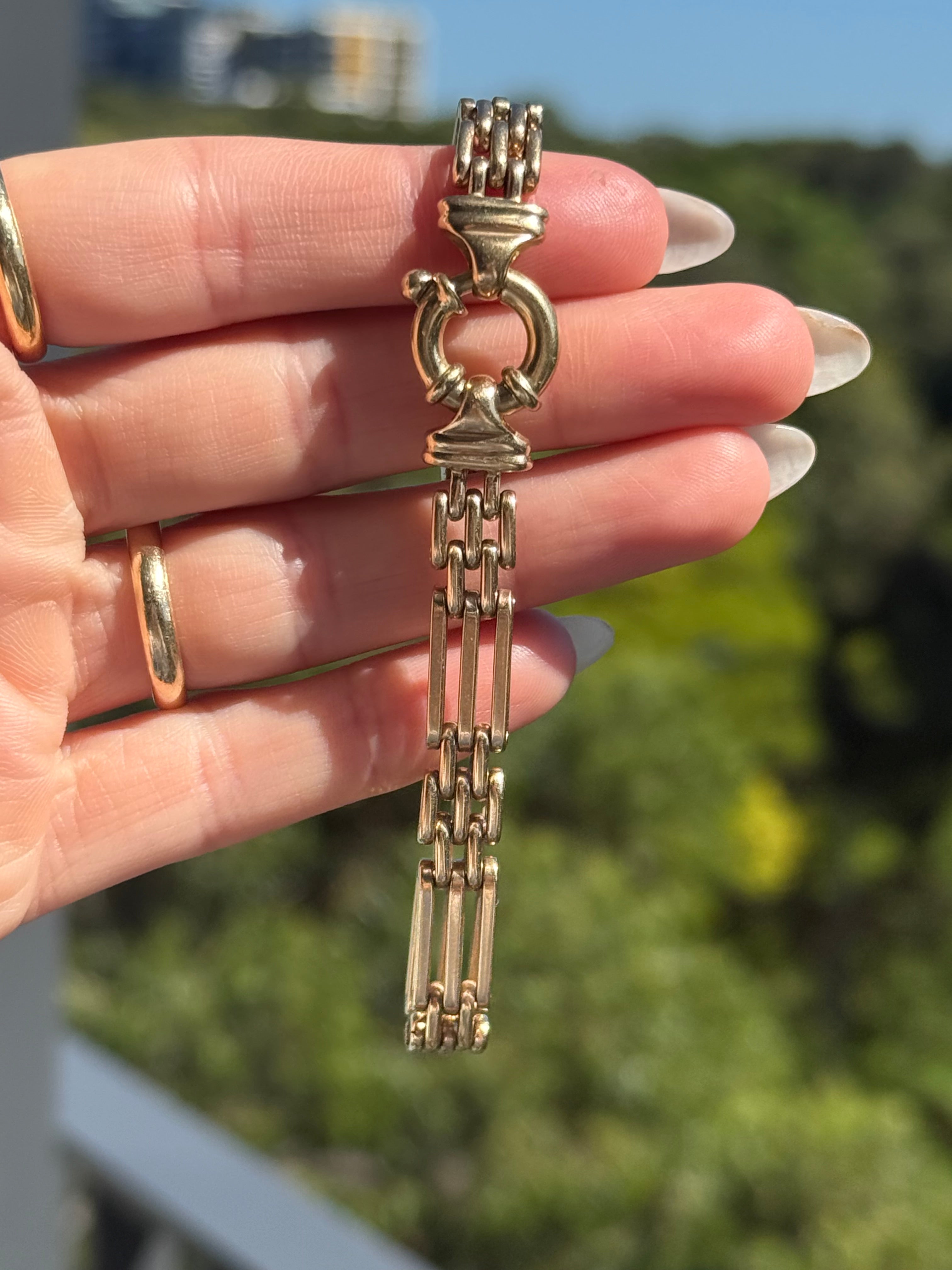Gate Bolt Bracelet