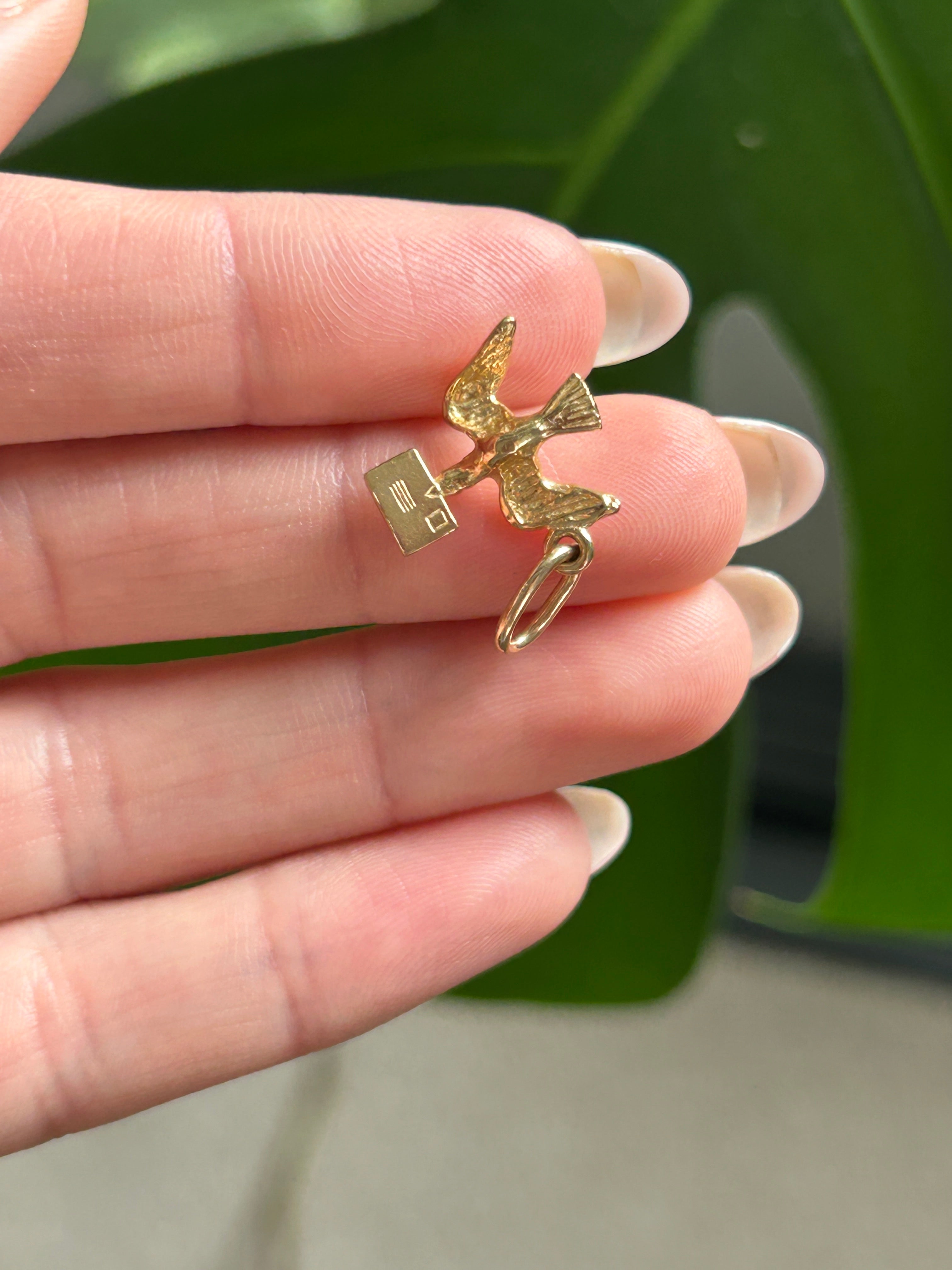 Messenger Bird Charm