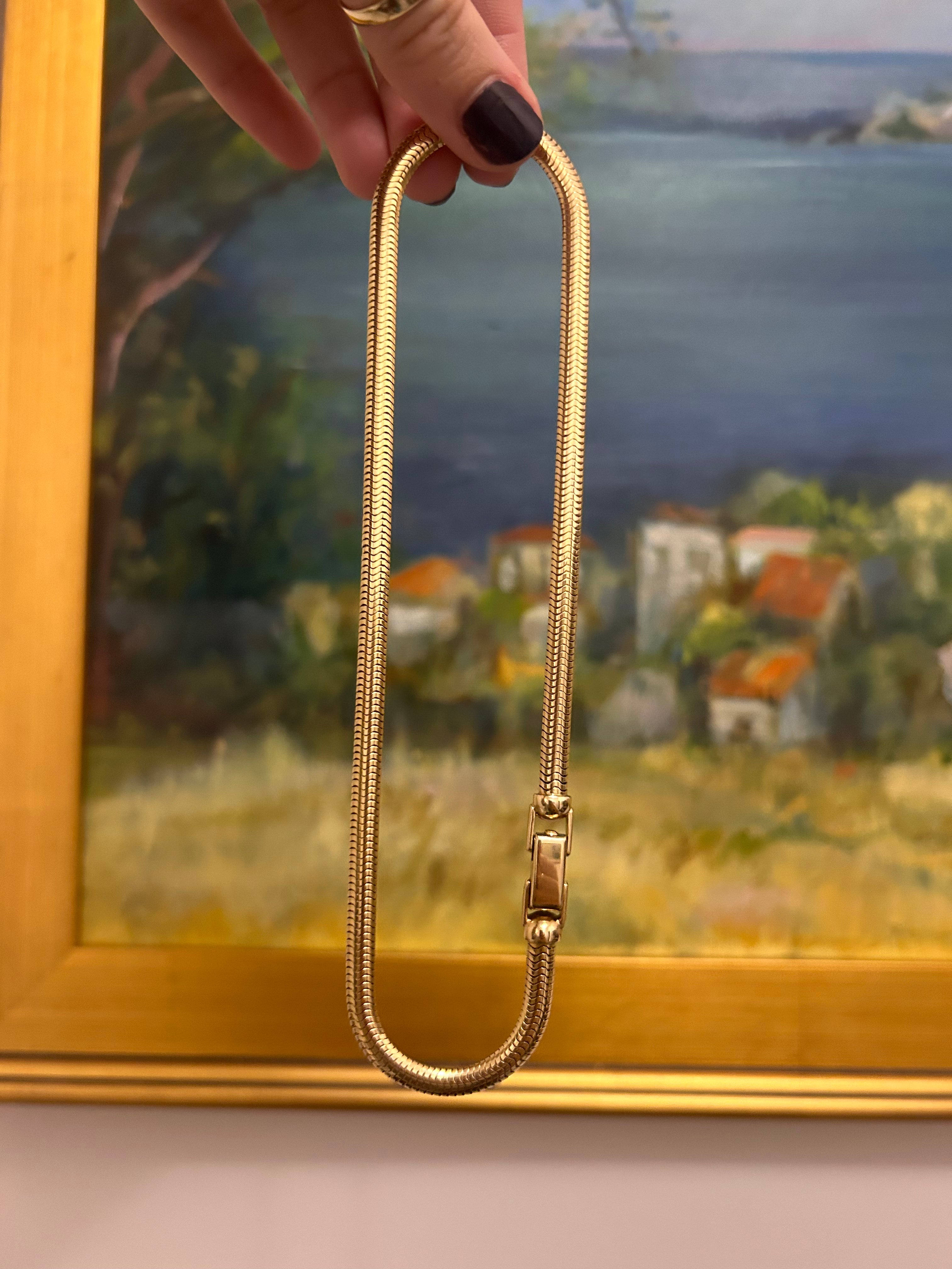 Solid Vintage Snake Chain